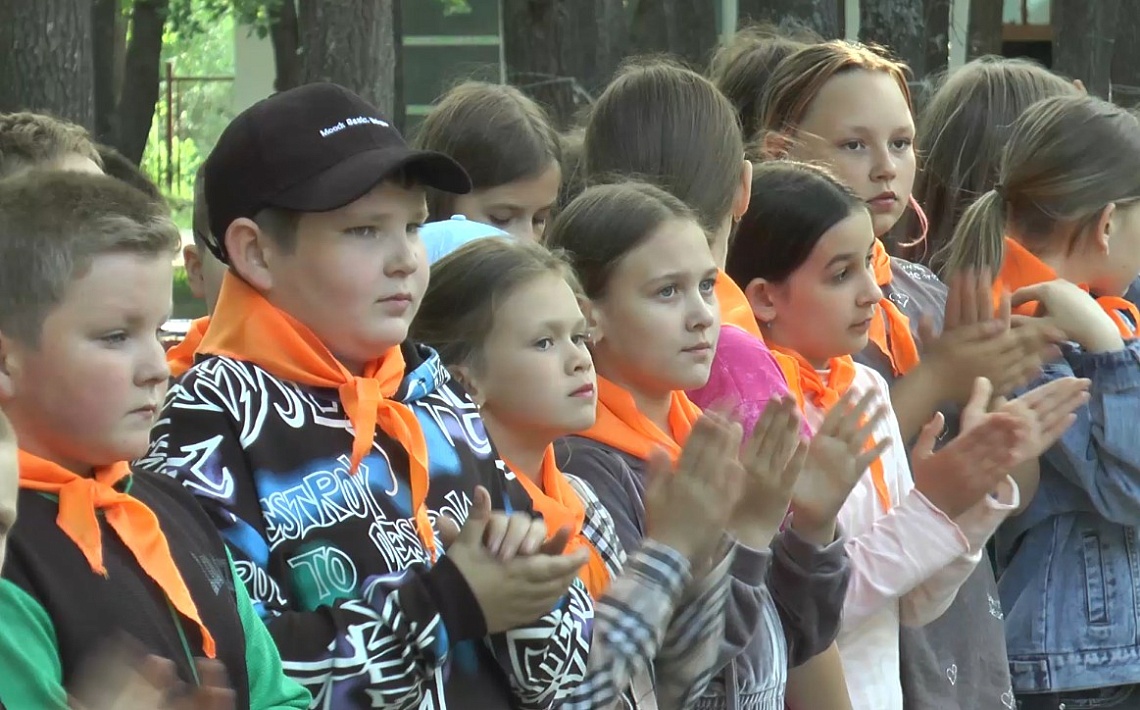 В пензенском лагере «Березка» стартовала первая смена